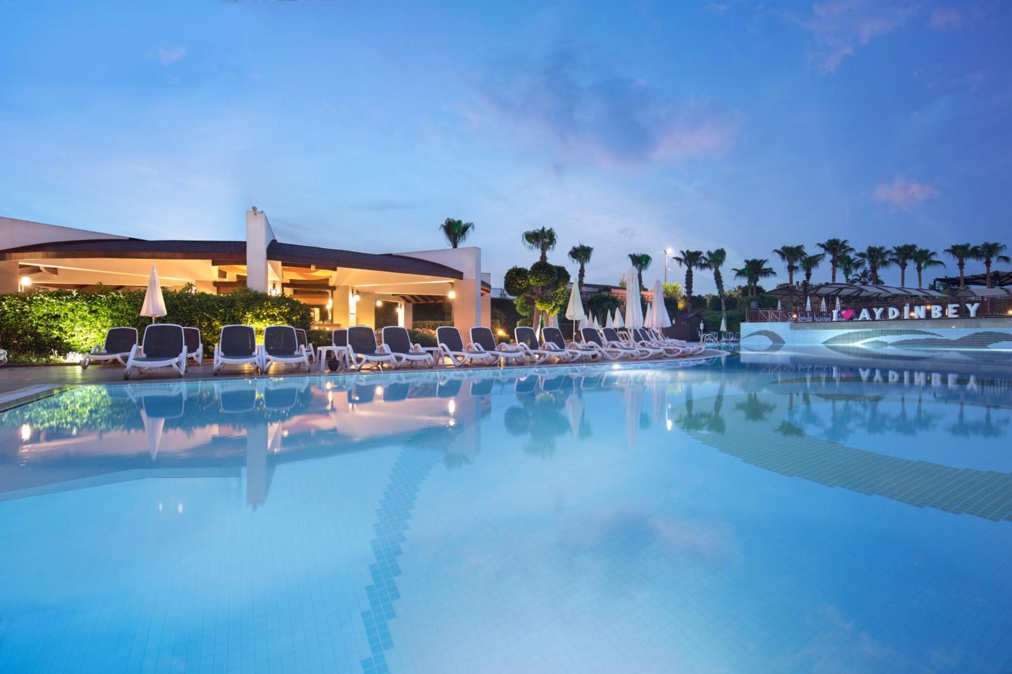 Aydinbey King'S Palace & Spa Side Exterior foto